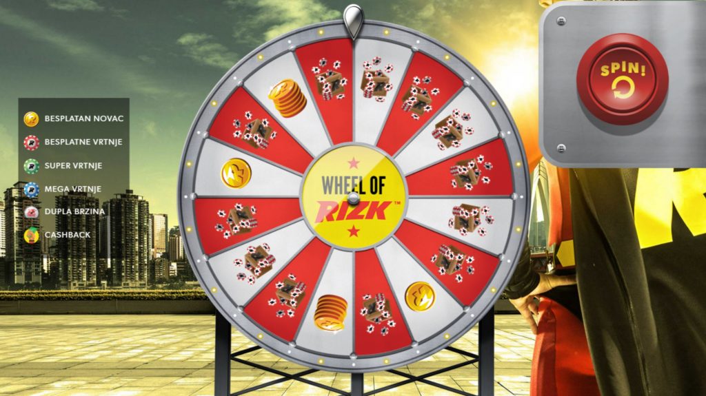 Wheel of Rizk (Casino besplatne vrtnje bez uplate)