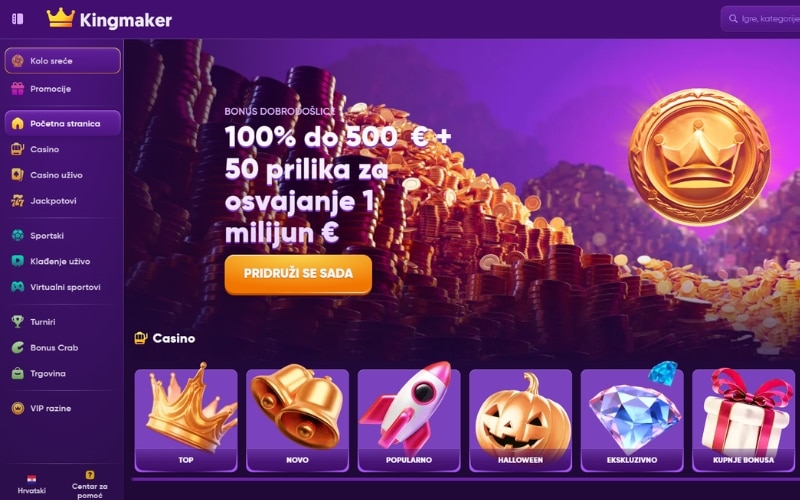 kingmaker-web-stranica-za-sportsko-kladenje